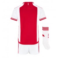 Ajax Domaci Dres za djecu 2023-24 Kratak Rukav (+ Kratke hlače)